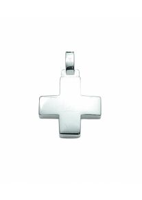 Adelia´s ADELIA ́S Damen Kreuzkette "Halskette - Kreuzkette mit Kreuz Anhänger aus 925 Silber", Silber 925 (Sterlingsilber), silber, Silber 925