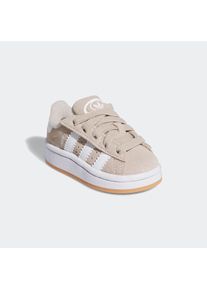 Kinder Sneaker "CAMPUS 00S COMFORT CLOSURE ELASTIC LACE", adidas originals, Gr. 26, beige, Leder, Synthetik, sportlich, Schuhe, für Kinder