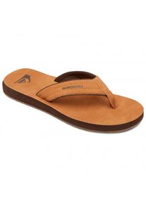 Quiksilver Carver Nubuck Sandalen Men (Gr 10 - EU 43 |orange/braun)