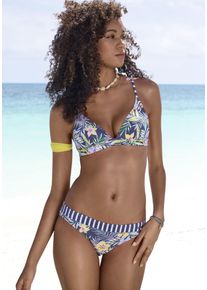 Venice Beach Damen Bikini-Hose "Summer", bunt, Gr. 36, bedruckt, Polyamid, Xtra Life LYCRA, Badehosen, im Mustermix