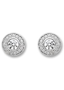 ONE ELEMENT Damen Paar Ohrhänger "Zirkonia Ohrringe Ohrstecker aus 925 Silber", Damen,mit Zirkonia, Silber 925 (Sterlingsilber), silber, Silber 925
