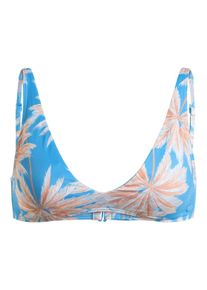 Roxy Damen Triangel-Bikini-Top "Roxy Love The Oceana", blau, Gr. XS, 74% Nylon, 26% Elasthan, Bikini-Oberteile