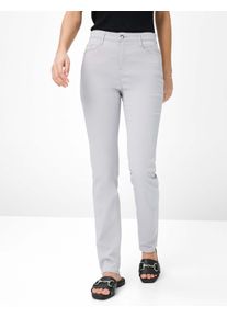 Brax Damen 5-Pocket-Hose "Style CAROLA", grau, Gr. 24, 96% Baumwolle, 4% Elasthan, Hosen
