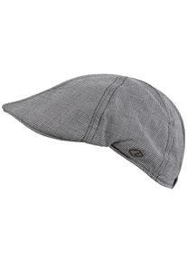 Chillouts Damen Schiebermütze "Kyoto Hat", grau, casual,modisch,klassisch, meliert, Materialmix, Mützen, Flat Cap mit feinem Karomuster