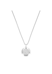 JOOP! JOOP Damen Kette mit Anhänger "Kreis, 2039692", Silber 925 (Sterlingsilber), L: 45cm B: 1,4mm, silber, Silber 925 (Sterlingsilber), B:1,4mm,