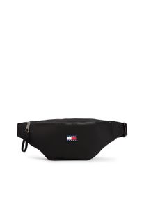 Tommy Jeans Damen Bauchtasche "TJM URBAN BUMBAG", schwarz, Textil, unifarben, Taschen, Reise, Men Minibag, Crossbody mit Logo-Schriftzug