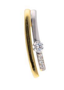 Adelia´s ADELIA ́S Damen Ketten-Anhänger "333 Gold Anhänger", mit Zirkonia, Gold, gold, Gold, Schmuckanhänger, mit Zirkonia Goldschmuck für Damen