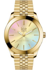 Ice Watch ICE-WATCH Damen Quarzuhr "ICE steel - Small - 3H"goldfarben, bunt, Armbanduhren, Armbanduhr, Damenuhr, Edelstahlarmband, Wasserdicht bis 10 bar,