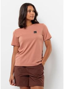 Jack Wolfskin Damen Funktionsshirt "BIKE COMMUTE T W", braun, Gr. S, 1. OBERSTOFF: 100% POLYESTER, Shirts