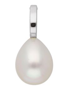 Adelia´s ADELIA ́S Damen Ketten-Anhänger "585 Weißgold Anhänger", Gold, silber, Gold, Schmuckanhänger, mit Süßwasser Zuchtperle Weißgoldschmuck für Damen