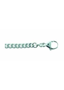 Adelia´s ADELIA ́S Damen Silberarmband "Damen 925 Silber Flach Panzer Armband 19 cm Ø 4 mm", 19, Silber 925 (Sterlingsilber), silber, Silber 925