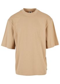 Urban Classics Herren T-Shirt "Urban Classics Herren Organic Oversized Sleeve Tee", beige, casual, Gr. S, unifarben, 100% Baumwolle, Shirts