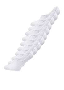 Jack & Jones JACK & JONES Herren Basicsocken "JACBASIC MULTI SHORT SOCK 10 PACK NOOS", weiß, Baumwollmischung, unifarben, Socken