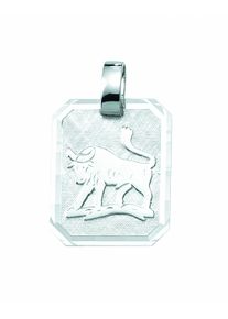 Adelia´s ADELIA ́S Damen Ketten-Anhänger "Damen & Herren 925 Silber Sternzeichen Anhänger Stier", Damen, Stier, Silber 925 (Sterlingsilber), silber, Silber 925