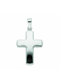 Adelia´s ADELIA ́S Damen Kreuzkette "Halskette - 333 Weißgold Kreuzkette mit Kreuz Anhänger aus", Weißgold 333-Gold, silber, Weißgold 333, Gold, Halsketten,