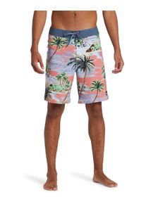 Quiksilver Herren Boardshorts "Surfsilk Straight 19"", rot, Gr. 28, 88% Polyester, 12% Elasthan, Hosen