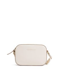 Tommy Hilfiger Damen Umhängetasche "TH LOGOTAPE CAMERA BAG", weiß, Lederimitat, unifarben, Taschen, Damen Schultertasche, Minibag mit Logo-Schriftzug