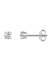 ONE ELEMENT Damen Paar Ohrhänger "0.40 ct Diamant Brillant Ohrringe Ohrstecker", Damen, 0,4 ct, Weißgold 585-Gold-Diamanten, silber, Weißgold 585,