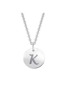 ONE ELEMENT Damen Ketten-Anhänger "Buchstabe K Buchstaben Anhänger aus 333 Weißgold", K, Weißgold 333-Gold, silber, Weißgold 333, Gold,