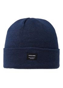 Jack & Jones JACK & JONES Damen Beanie "Beanie", blau, sportlich,klassisch,elegant, unifarben, Feinstrick, Materialmix, Mützen