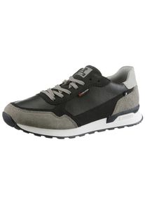 Herren Sneaker, Rieker EVOLUTION, Gr. 45, grau, Veloursleder, Lederimitat, casual, Schuhe, mit gepolstertem Schaftrand, Freizeitschuh, Halbschuh,