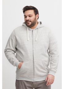 Blend Herren Kapuzensweatshirt "BHALTON Zipthrough sweatshirt", grau, modisch, Gr. 4XL, meliert, Sweatware, Obermaterial: 60% Baumwolle, 40%