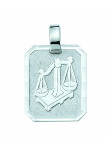 Adelia´s ADELIA ́S Damen Ketten-Anhänger "Damen & Herren 925 Silber Sternzeichen Anhänger Waage", Damen, Waage, Silber 925 (Sterlingsilber), silber, Silber 925