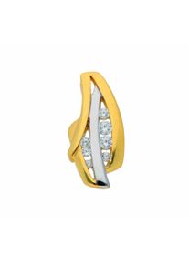 Adelia´s ADELIA ́S Damen Ketten-Anhänger "333 Gold Anhänger", mit Zirkonia, Gold, gold, Gold, Schmuckanhänger, mit Zirkonia Goldschmuck für Damen