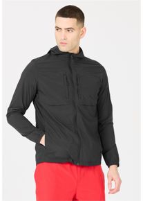 Endurance Herren Laufjacke "Kyson", schwarz, casual, Gr. S, unifarben, 100% Polyamid, Jacken, mit Durable Water Resistant-Beschichtung