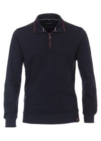 Casamoda Herren Sweatshirt "Casamoda Sweatshirt uni", blau, Gr. L, 70% Baumwolle, 30% Polyester, Sweatshirts