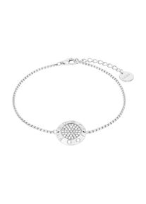 JOOP! JOOP Damen Armband "Kreis, 2039693", Silber 925 (Sterlingsilber), silber, Silber 925 (Sterlingsilber), Armbänder, mit Zirkonia (synth.)