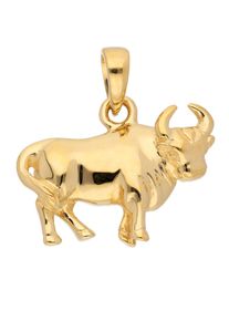Adelia´s ADELIA ́S Damen Ketten-Anhänger "585 Gold Sternzeichen Anhänger Stier", Stier, Gold, gold, Gold, Schmuckanhänger, Goldschmuck für Damen & Herren