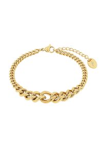 s.Oliver Damen Armband "2039750", Edelstahl, gold, Edelstahl, Armbänder
