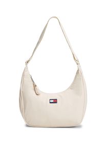 Tommy Jeans Damen Schultertasche "TJW URBAN X-BODY", beige, Textil, unifarben, Taschen, Damen Minibag, Abendtasche mit typischer Logoflag