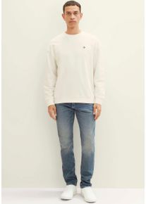Tom Tailor Herren Regular-fit-Jeans "JOSH", grau, casual, Gr. 31, leichte Abriebeffekte, Denim/Jeans, Obermaterial: 98% Baumwolle, 2% Elasthan,