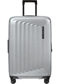 Samsonite Hartschalen-Trolley "NUON, verschiedene Größen und Farben", silber, Polycarbonat, unifarben, modisch, Koffer, Hartschalen-Koffer