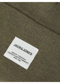 Jack & Jones JACK & JONES Damen Beanie "JACLONG KNIT BEANIE NOOS", blau, modisch, meliert, Strick, Kunstfaser, Mützen