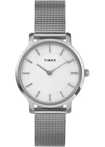 Timex Damen Quarzuhr "TRANSCEND"silberfarben, silberfarben, Armbanduhren, Armbanduhr, Damenuhr,Edelstahlarmband,analog