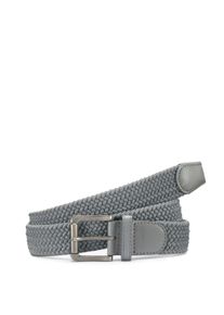 Damen Hüftgürtel, grau, casual,klassisch, Gr. 125, AUTHENTIC LE JOGGER, unifarben, Materialmix, Gürtel, Flechtgürtel, Stretchgürtel, Gürtel für Jeans