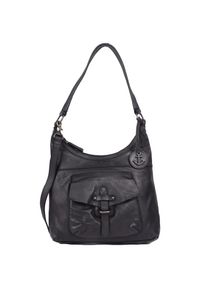 Harbour 2nd Damen Hobo "Cameron", grau, Rindsleder, Taschen
