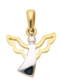 Adelia´s ADELIA ́S Damen Ketten-Anhänger "333 Gold Anhänger Engel", Gold, gold, Gold, Schmuckanhänger, Goldschmuck für Damen