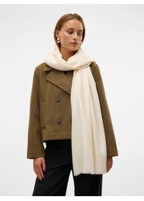 Véro Moda VERO MODA Damen Modetuch "VMCARRIE SCARF NOOS", beige, modisch, unifarben, Web, Polyester, Modetücher