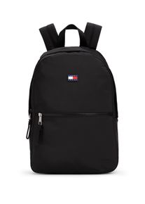 Tommy Jeans Freizeitrucksack "TJM URBAN BACKPACK", schwarz, Textil, unifarben, klassisch, Rucksäcke, Herren Busninessrucksack, Tragetasche mit