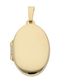 Adelia´s ADELIA ́S Damen Ketten-Anhänger "585 Gold Medaillon Anhänger", Gold, gold, Gold, Schmuckanhänger, Goldschmuck für Damen