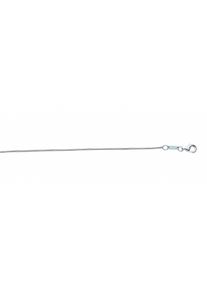 Adelia´s ADELIA ́S Damen Edelstahlkette "Damen Edelstahl Schlangen Halskette Ø 1 mm", 45, Edelstahl, silber, Edelstahl, Halsketten, Edelstahlschmuck für Damen
