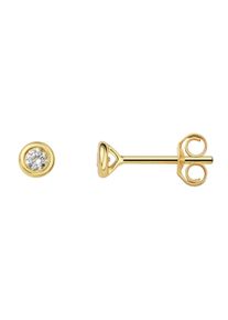 ONE ELEMENT Damen Paar Ohrhänger "0.25 ct Diamant Brillant Ohrringe Ohrstecker", Damen, 0,25 ct, Gelbgold 585-Gold-Diamanten, gold, Gelbgold 585,