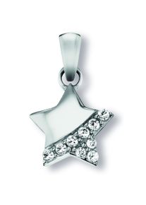 ONE ELEMENT Mädchen Ketten-Anhänger "Zirkonia Stern Anhänger aus 925 Silber", Silber 925 (Sterlingsilber), silber, Silber 925 (Sterlingsilber),