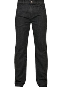 Southpole Herren Bequeme Jeans "Southpole Herren Southpole Turn Up Denim", schwarz, casual, Gr. 34, unifarben, 100% Baumwolle, Jeans