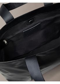 Damen Henkeltasche "ULTRALIGHT WATER REPELLENT TOTE", Calvin Klein Jeans, schwarz, Polyester, unifarben, glänzend, Taschen, Shopper, große