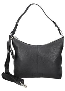 Burkely Damen Henkeltasche "Burkely Taschen Glattleder", schwarz, Taschen